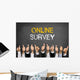 Online Survey Wall Decal