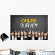 Online Survey Wall Decal
