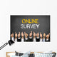Online Survey Wall Decal