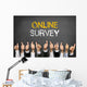 Online Survey Wall Decal