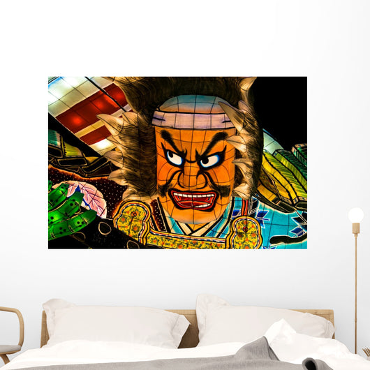 Nebuta, the traditional Japanese festival Wall Decal