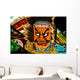 Nebuta, the traditional Japanese festival Wall Decal