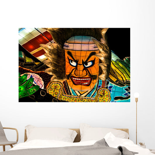 Nebuta, the traditional Japanese festival Wall Decal