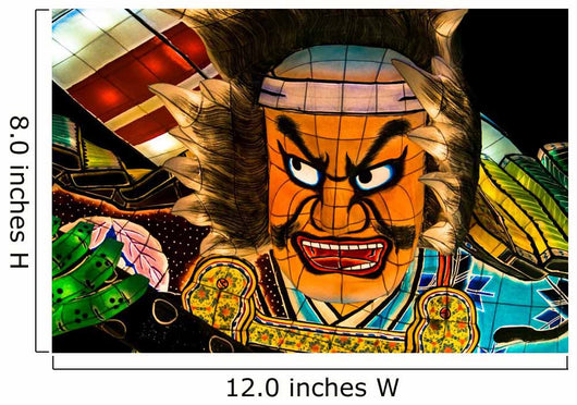 Nebuta, the traditional Japanese festival Wall Decal