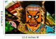 Nebuta, the traditional Japanese festival Wall Decal