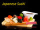 Delicious sushi served Wall Decal