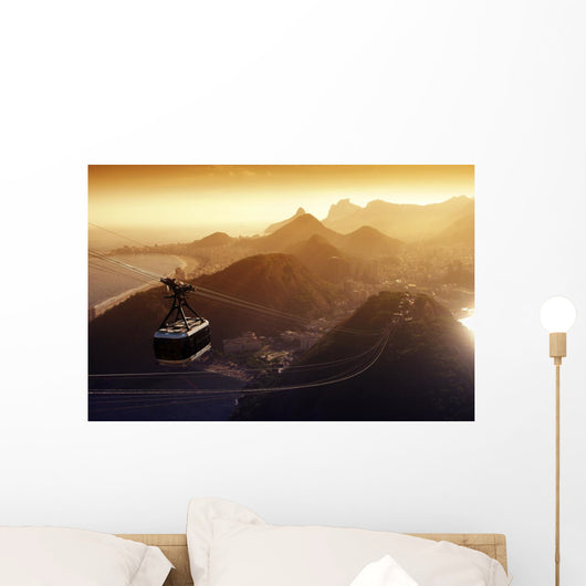 Sugarloaf cable car Wall Decal