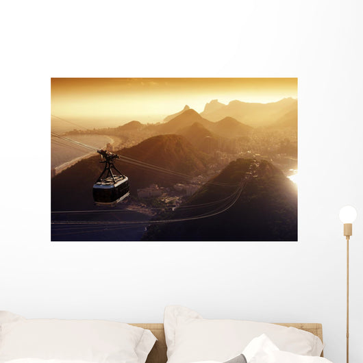 Sugarloaf cable car Wall Decal