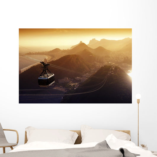 Sugarloaf cable car Wall Decal