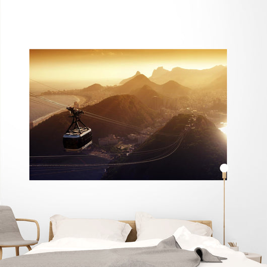 Sugarloaf cable car Wall Decal