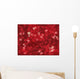 HEARTS Background (lights texture valentine's day) Wall Decal