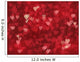 HEARTS Background (lights texture valentine's day) Wall Decal