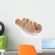 Carton Organic eggs Wall Decal