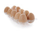 Carton Organic eggs Wall Decal
