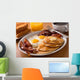 Breakfast with Bacon Eggs Wall Decal