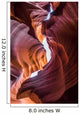 Lower Antelope Canyon Wall Decal