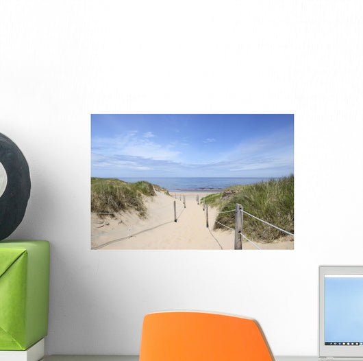 Path to Beach Summer Wall Decal