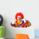 Smiling Clown Giving Thumbs Wall Decal