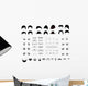 vector elements of a person Wall Decal
