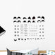 vector elements of a person Wall Decal
