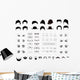 vector elements of a person Wall Decal