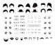 vector elements of a person Wall Decal