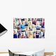 Diversity Casual People Communication Technology Concept Wall Decal