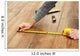 Carpenter worker installing laminate flooring in the room Wall Decal