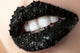 Coal Black Lips Wall Decal
