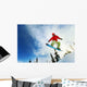Snowboarder jumping Wall Decal
