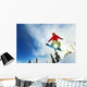 Snowboarder jumping Wall Decal