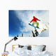 Snowboarder jumping Wall Decal