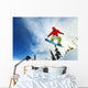 Snowboarder jumping Wall Decal