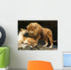 Lions Couple Wall Decal