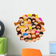 Crowd of children Wall Decal