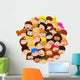 Crowd of children Wall Decal