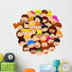 Crowd of children Wall Decal