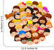 Crowd of children Wall Decal