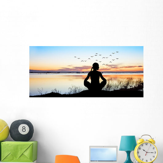 Espiritualidad En El Lago Wall Decal