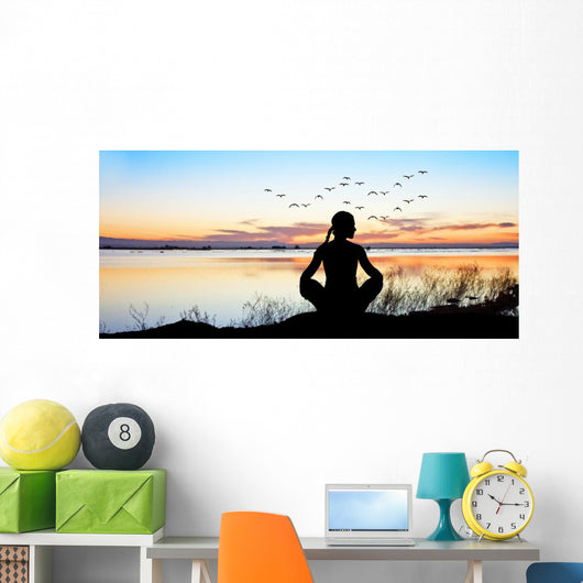 Espiritualidad En El Lago Wall Decal