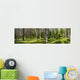 Summer forest panorama Wall Decal
