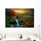 Peaceful cottage Wall Decal