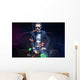 Poker Player Wall Decal