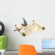 Treasure map and toy boat Wall Decal
