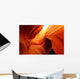 Fire in the Cave at Lower Antelope Canyon Wall Decal