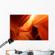 Fire in the Cave at Lower Antelope Canyon Wall Decal