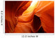 Fire in the Cave at Lower Antelope Canyon Wall Decal