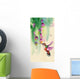 Watercolor Humming Bird Wall Decal