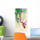Watercolor Humming Bird Wall Decal
