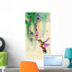 Watercolor Humming Bird Wall Decal